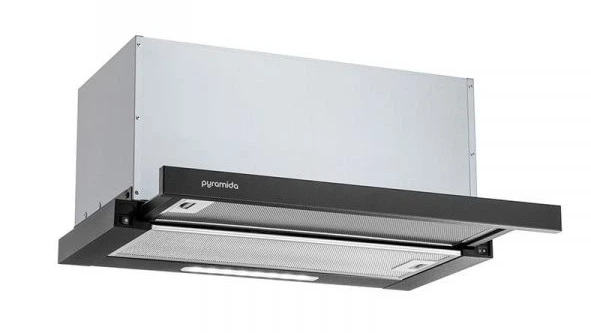 Витяжка кухонна PYRAMIDA ATH 60 (700) BL